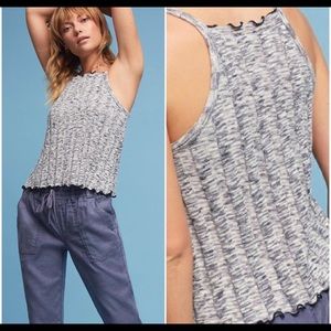 Anthropologie Akemi + Kin Ribbed Sweater Tank